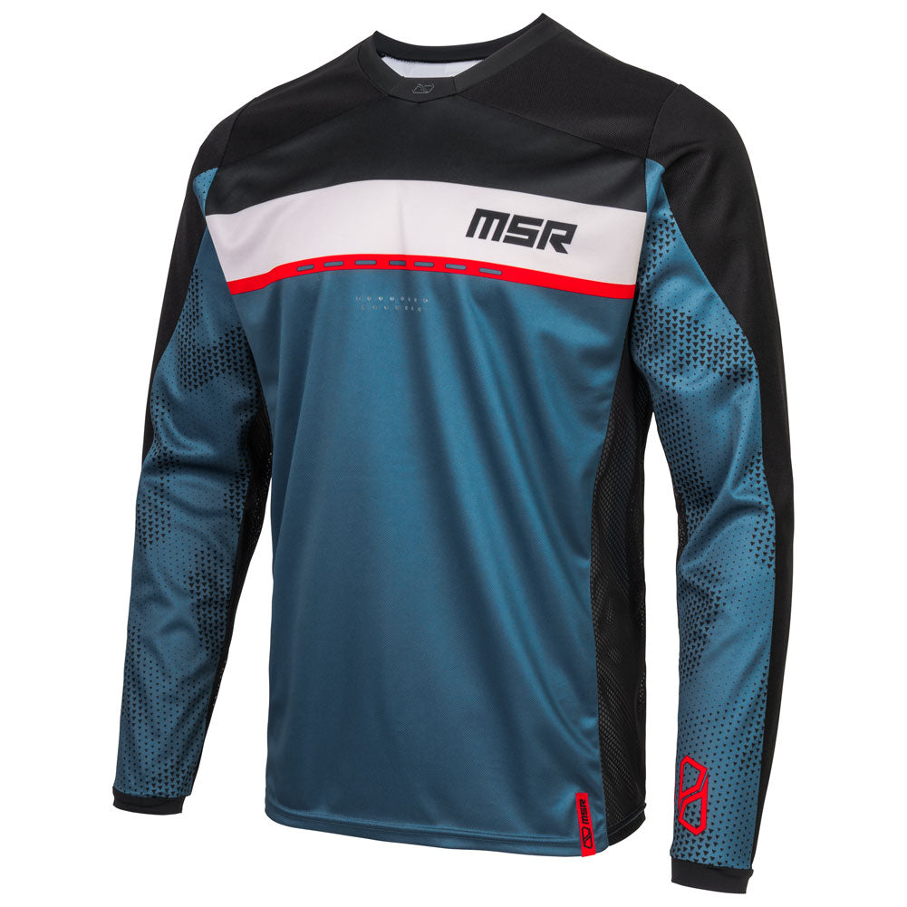 msr motocross gear MSR Legend Offroad Jersey Medium Steel Blue