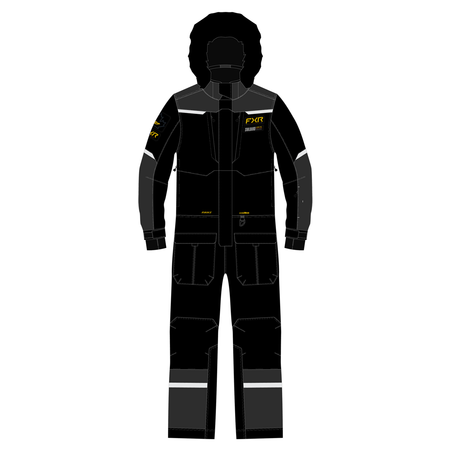 FXR Men's Svalbard F.A.S.T. Insulated Monosuit