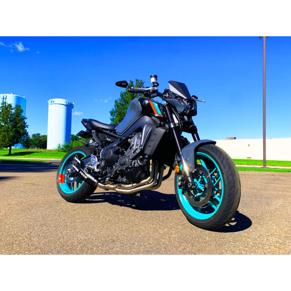 Toce Razor Tip Full Exhaust System Yamaha MT09 20212025 Adventure Parts