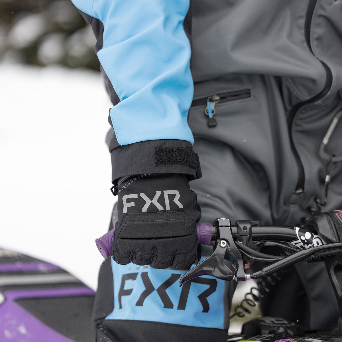 FXR Men's Transfer Short Cuff Gloves