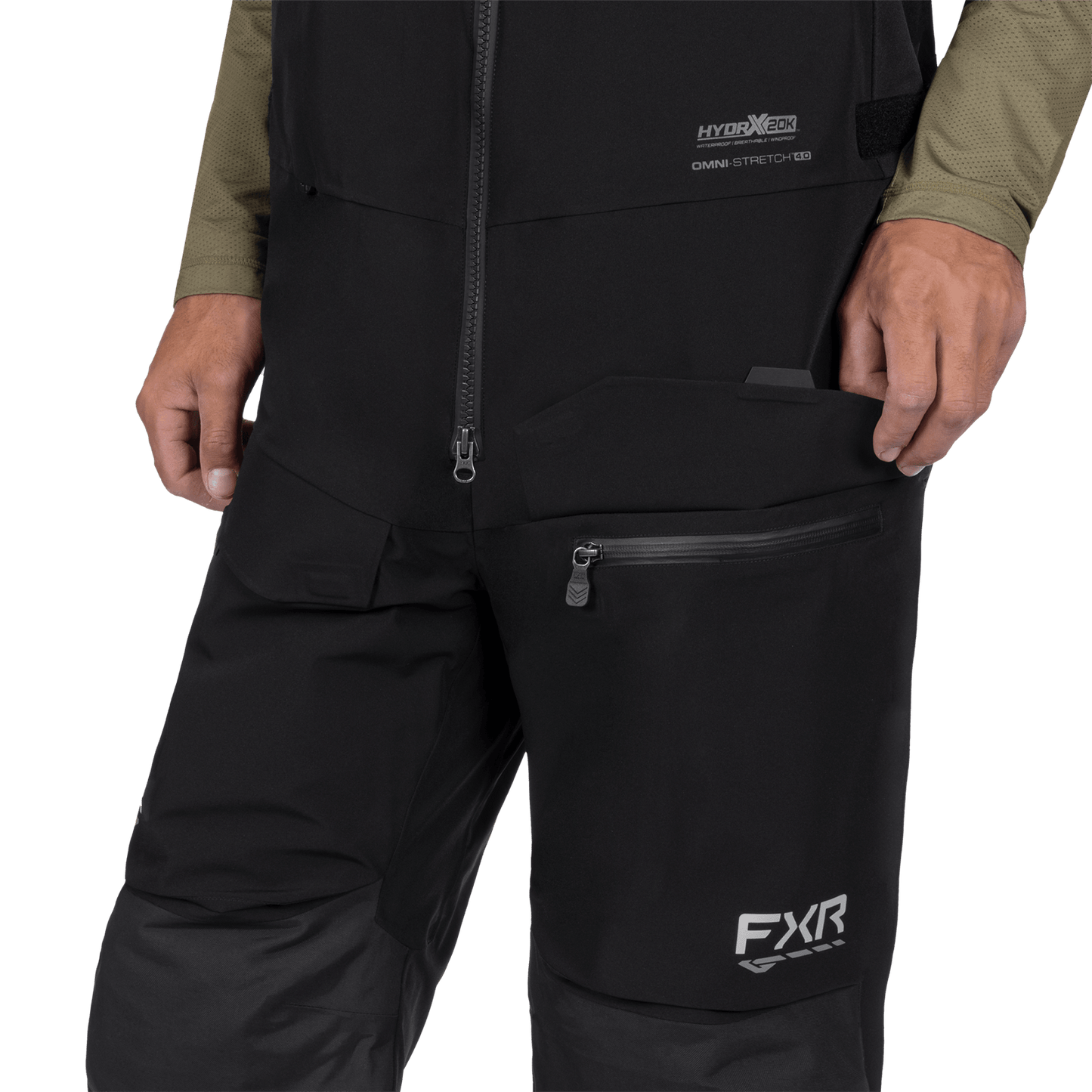 FXR Men's Vapor Pro Insulated Bib Pants