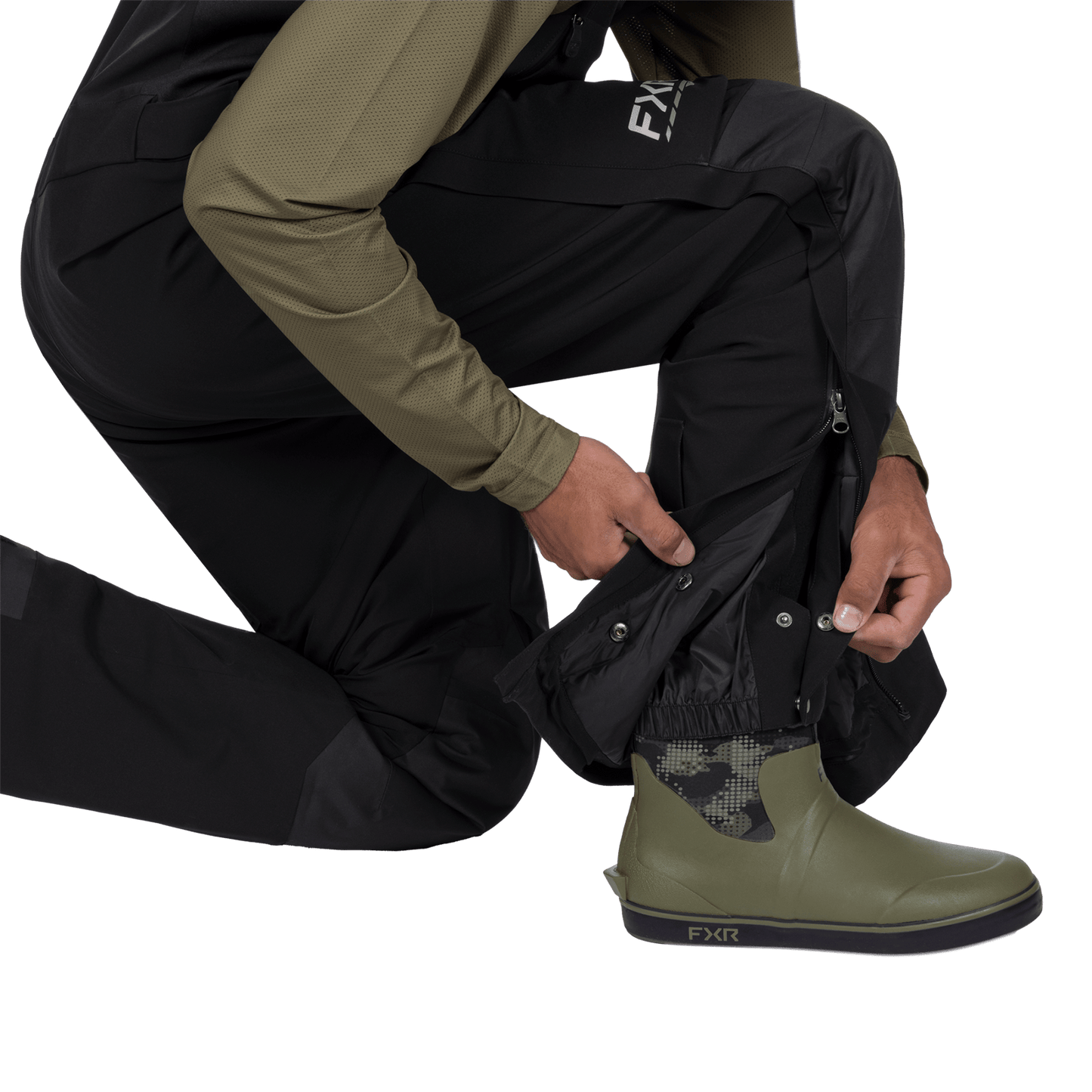 FXR Men's Vapor Pro Insulated Bib Pants