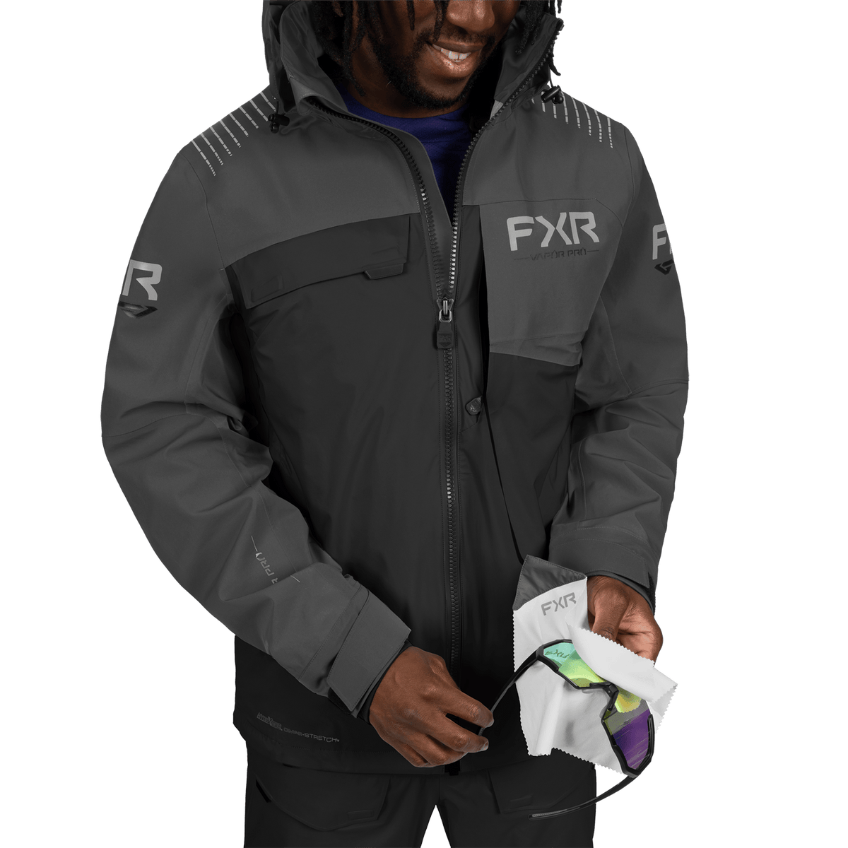 FXR Men's Vapor Pro Tri-Laminate Jacket