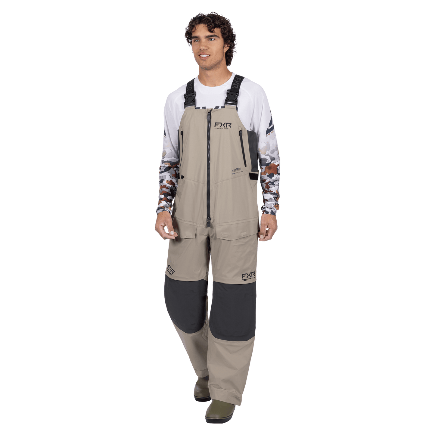 FXR Men's Vapor Pro Tri-Laminate Bib Pants
