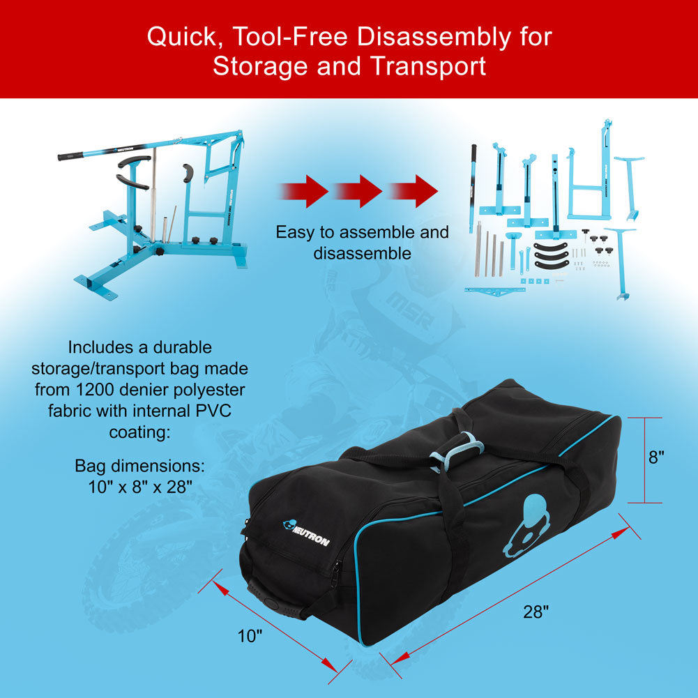 Neutron Speed Pro Dirt Bike Tire Changer - Adventure Parts