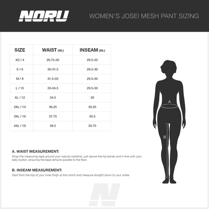 Noru Women's Josei Mesh Motorcycle Pants - Adventure Parts