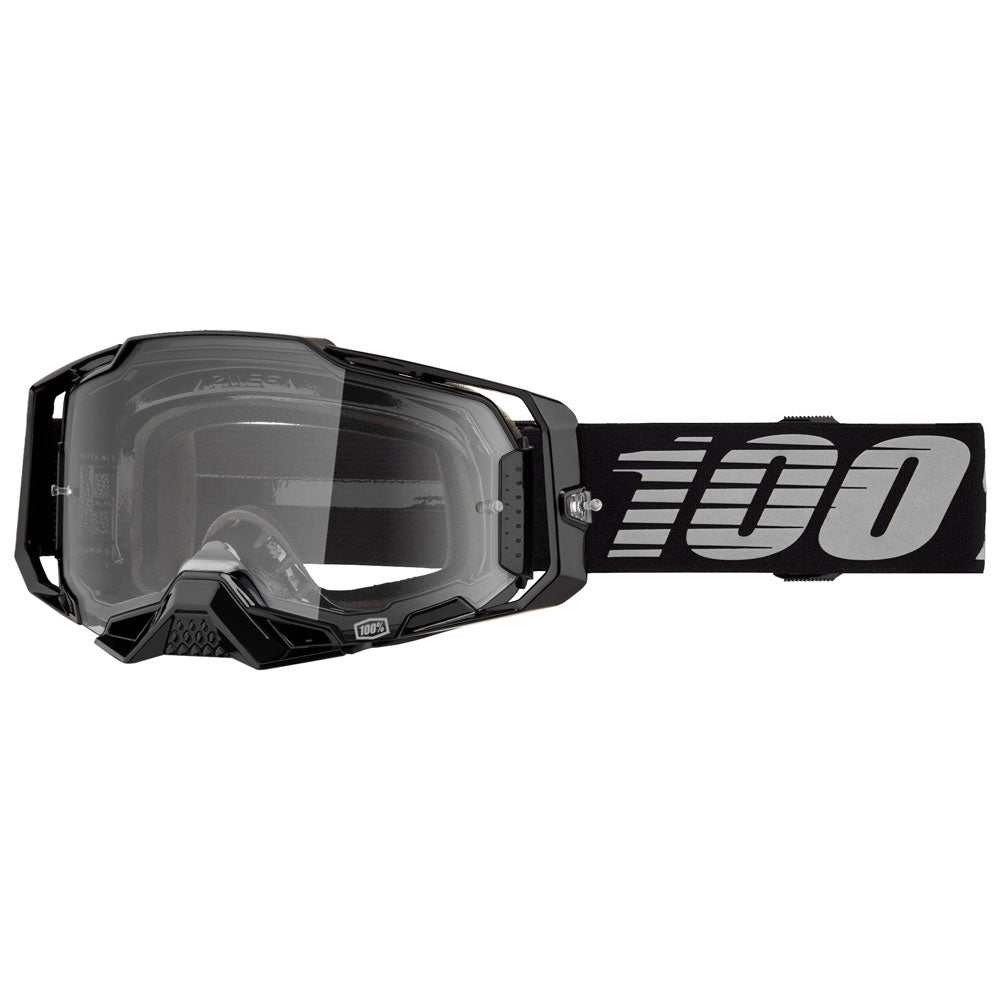 100% Armega Goggle Barely Frame/Clear Lens