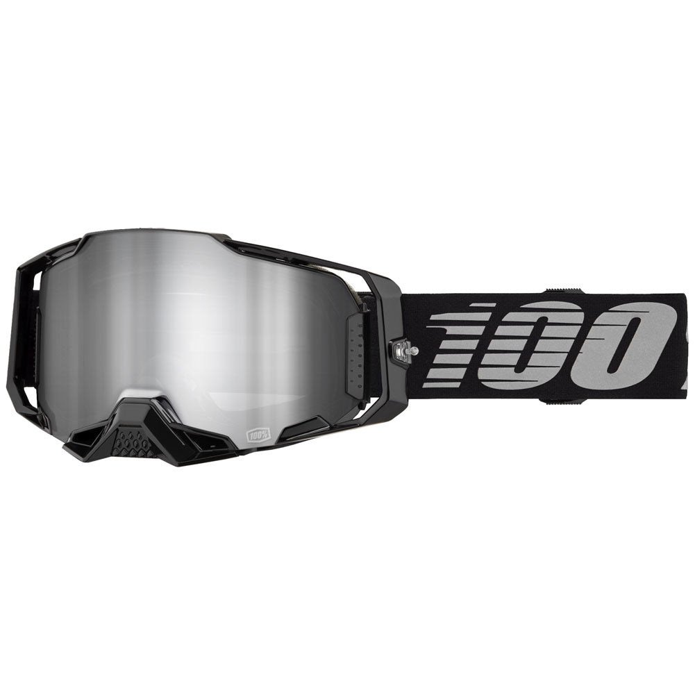 100% Armega Goggle Barely Frame/Clear Lens - Adventure Parts