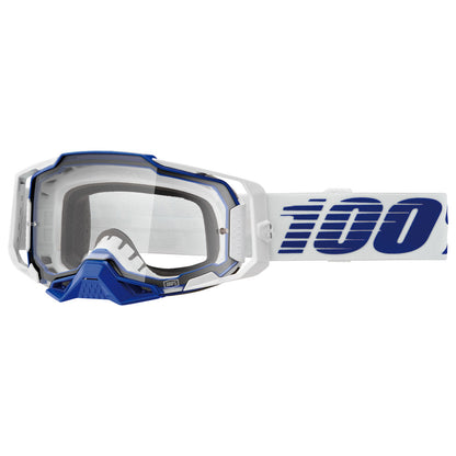 100% Armega Goggle Barely Frame/Clear Lens