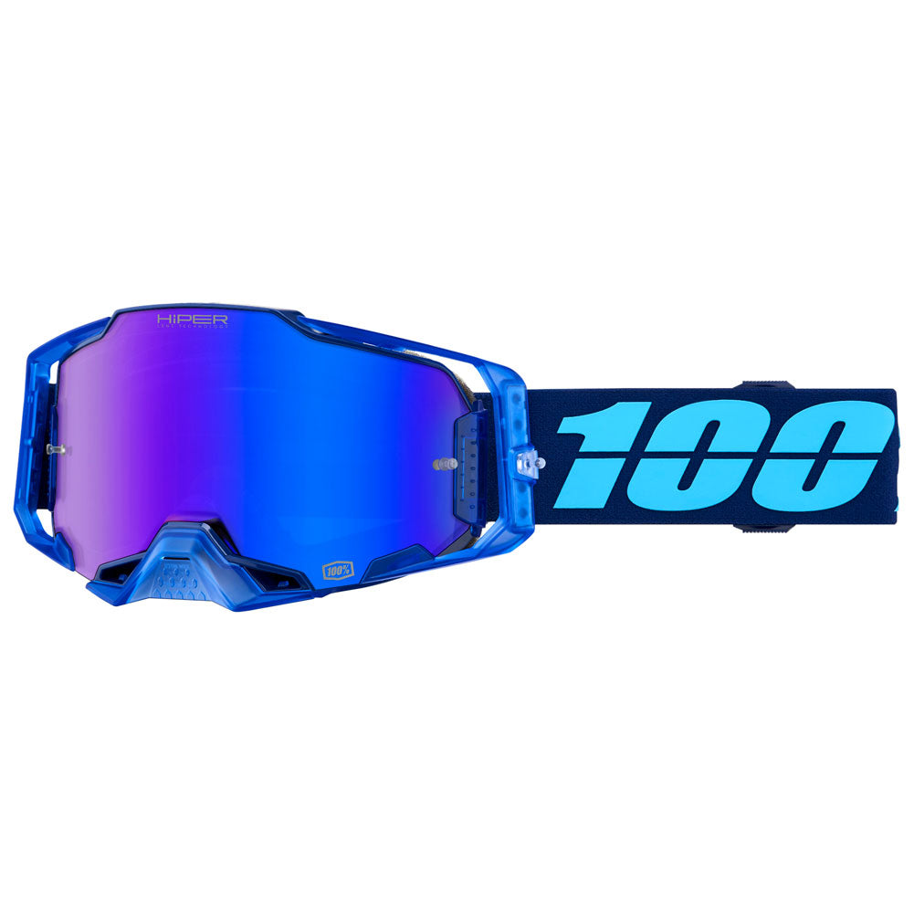 100% Armega Goggle Barely Frame/Clear Lens - Adventure Parts
