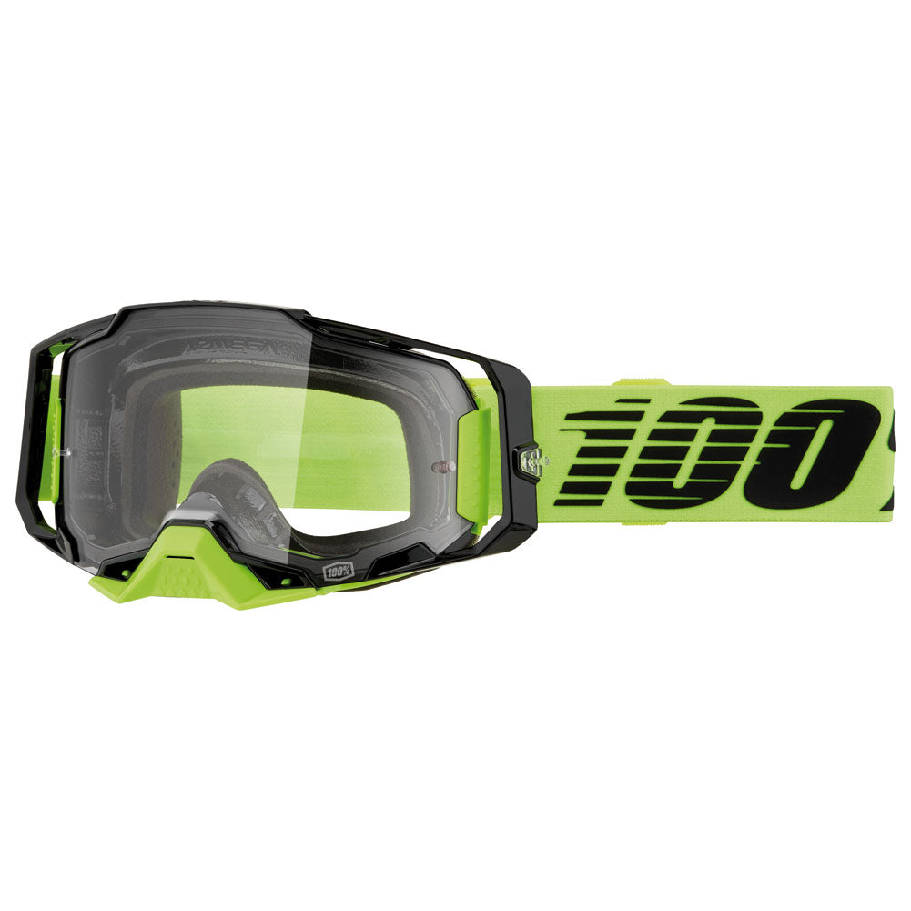 100% Armega Goggle Barely Frame/Clear Lens - Adventure Parts