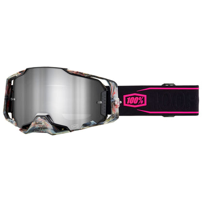 100% Armega Goggle Barely Frame/Clear Lens - Adventure Parts