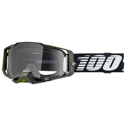 100% Armega Goggle Barely Frame/Clear Lens