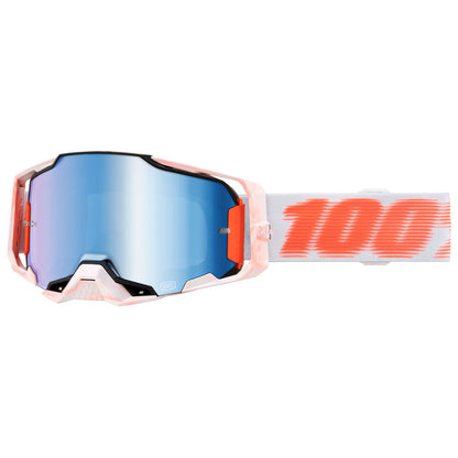 100% Armega Goggle Barely Frame/Clear Lens - Adventure Parts