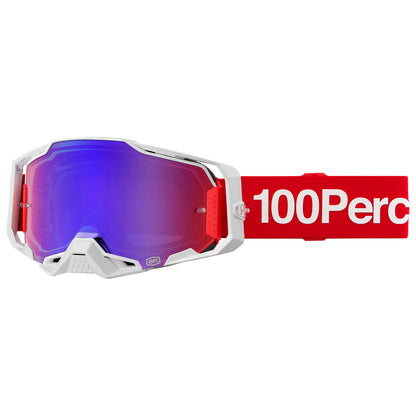 100% Armega Goggle Barely Frame/Clear Lens - Adventure Parts