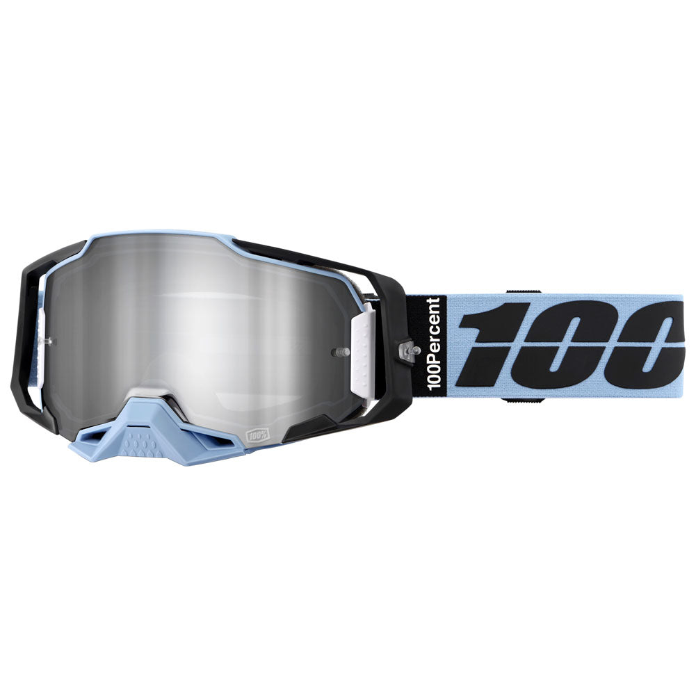 100% Armega Goggle Barely Frame/Clear Lens - Adventure Parts