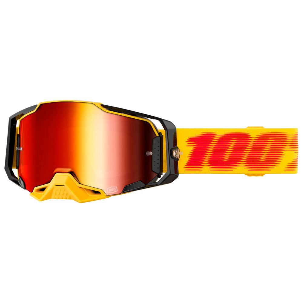 100% Armega Goggle Barely Frame/Clear Lens - Adventure Parts