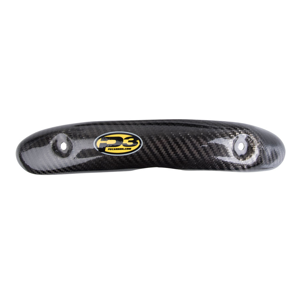 P3 Carbon MAXCoverage Head Pipe Heat Shield Husqvarna FE 501 2020–2023