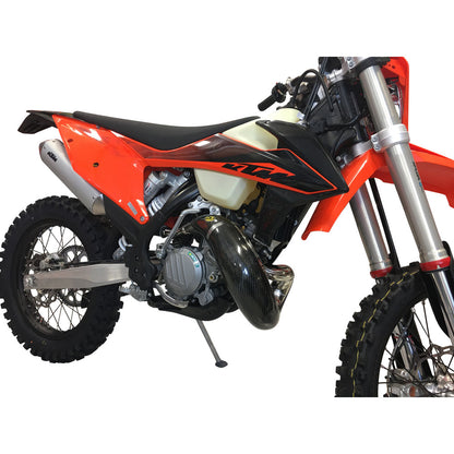 P3 Carbon MAXCoverage Pipe Guard KTM 150 XC-W (Fuel Injected) 2020–2026
