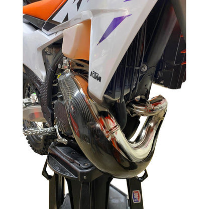 P3 Carbon MAXCoverage Pipe Guard GASGAS EC 250 (Fuel Injected) 2024–2026