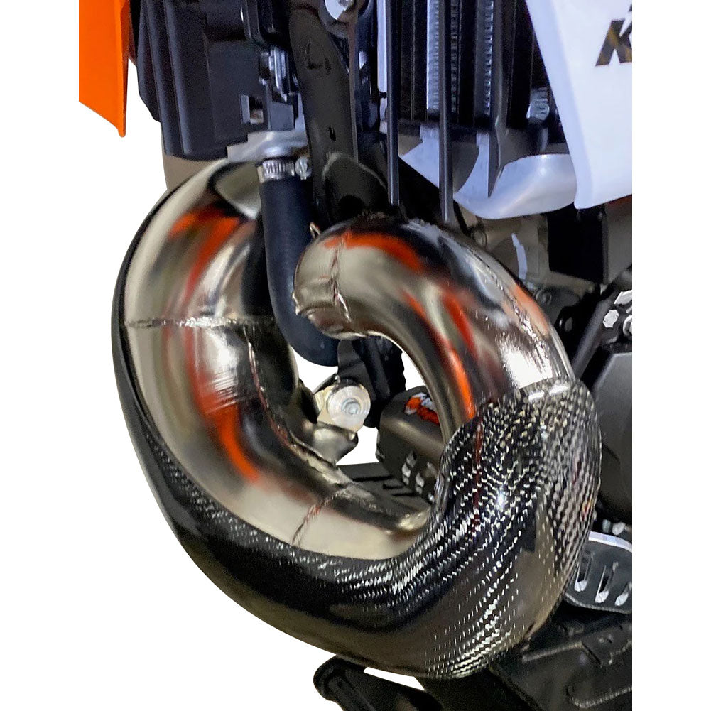 P3 Carbon MAXCoverage Pipe Guard GASGAS EC 250 (Fuel Injected) 2024–2026