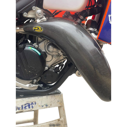 P3 Carbon MAXCoverage Pipe Guard GASGAS MC 125 2024–2026