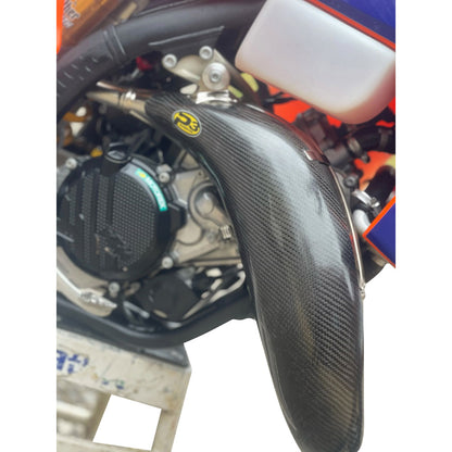 P3 Carbon MAXCoverage Pipe Guard GASGAS MC 125 2024–2026