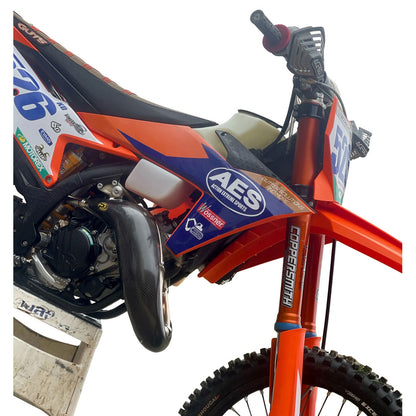 P3 Carbon MAXCoverage Pipe Guard GASGAS MC 125 2024–2026