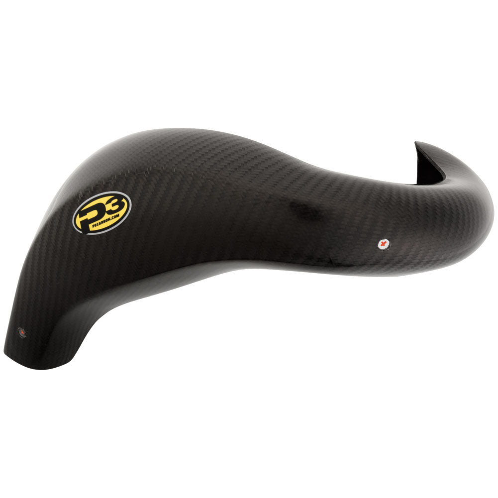 P3 Carbon MAXCoverage Head Pipe Heat Shield KTM 450 SMR 2022-2027