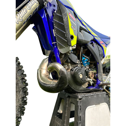 P3 Carbon MAXCoverage Pipe Guard Sherco 250 SE Factory 2023–2024