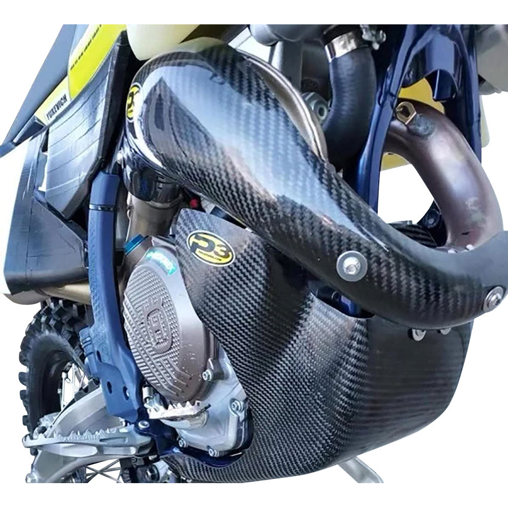 P3 Carbon Skid Plate GASGAS EX 250F 2024–2026