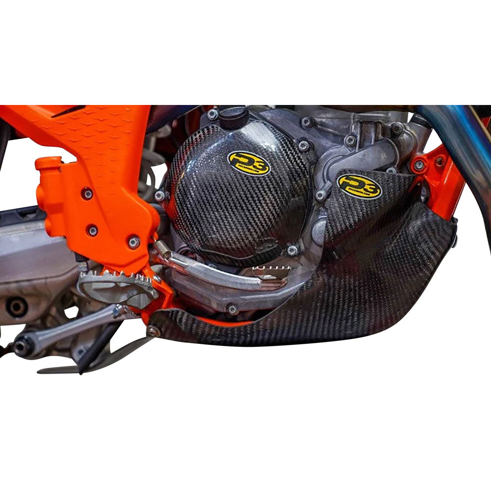 P3 Carbon Hybrid Skid Plate KTM 450 SMR 2022–2026