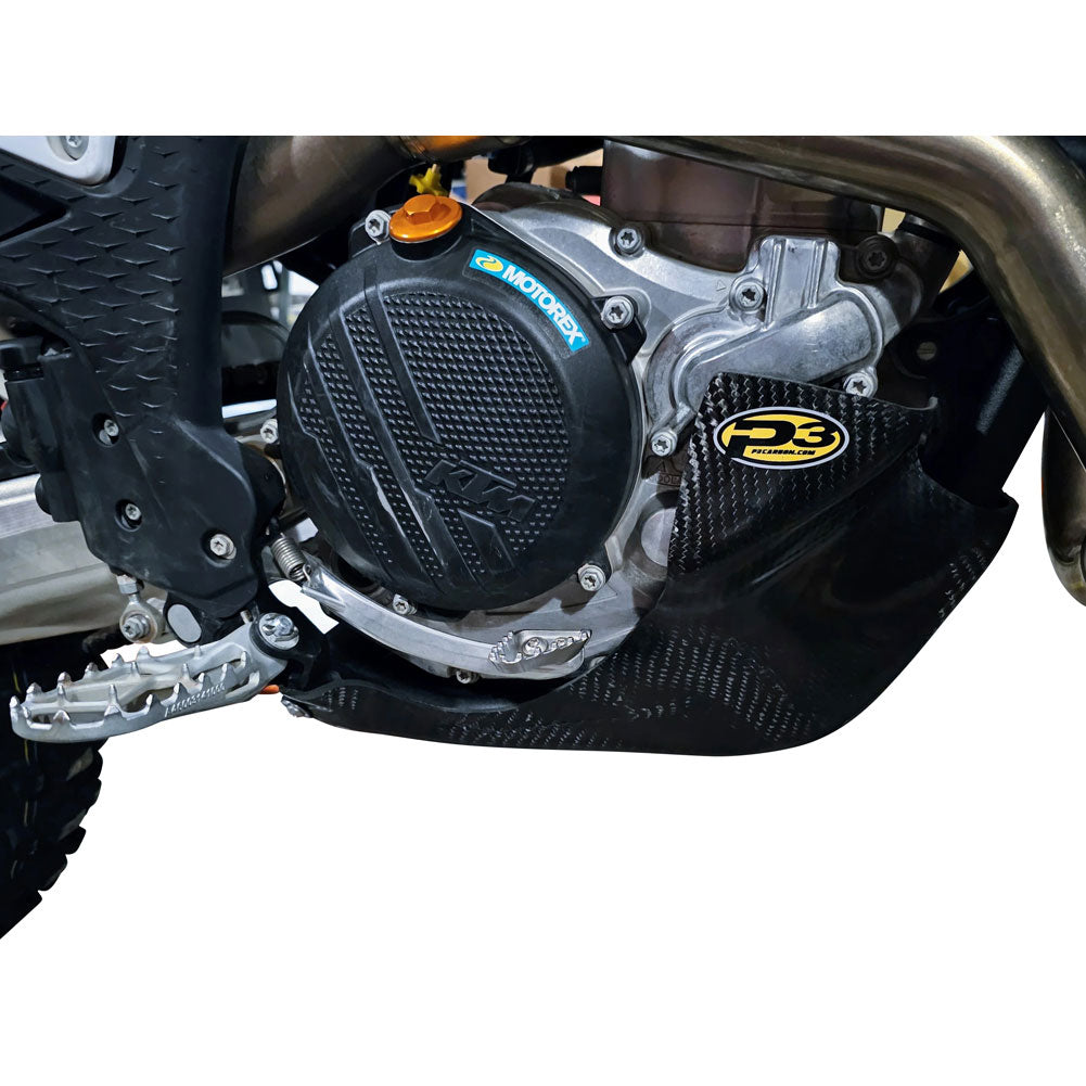 P3 Carbon Hybrid Skid Plate KTM 450 SMR 2022–2026