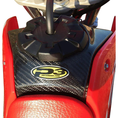 P3 Carbon Fuel Tank Cover Honda CRF110F 2019–2026