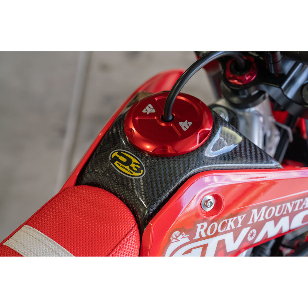 P3 Carbon Fuel Tank Cover Honda CRF110F 2019–2026