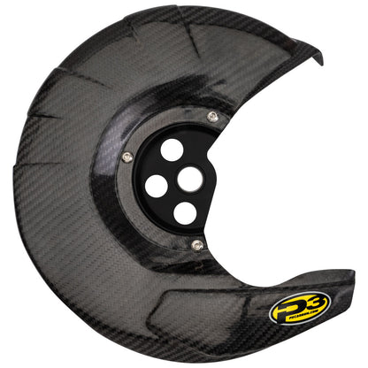 P3 Carbon Front Brake Disc Guard Kit GASGAS EC 250 (Fuel Injected) 2021-2026