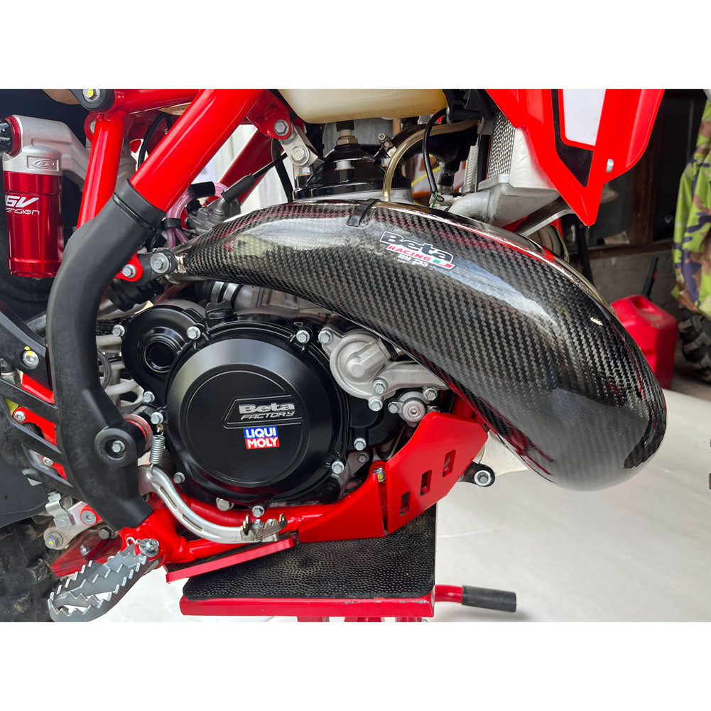 P3 Carbon MAXCoverage Pipe Guard Beta 250 Xtrainer 2023-2026