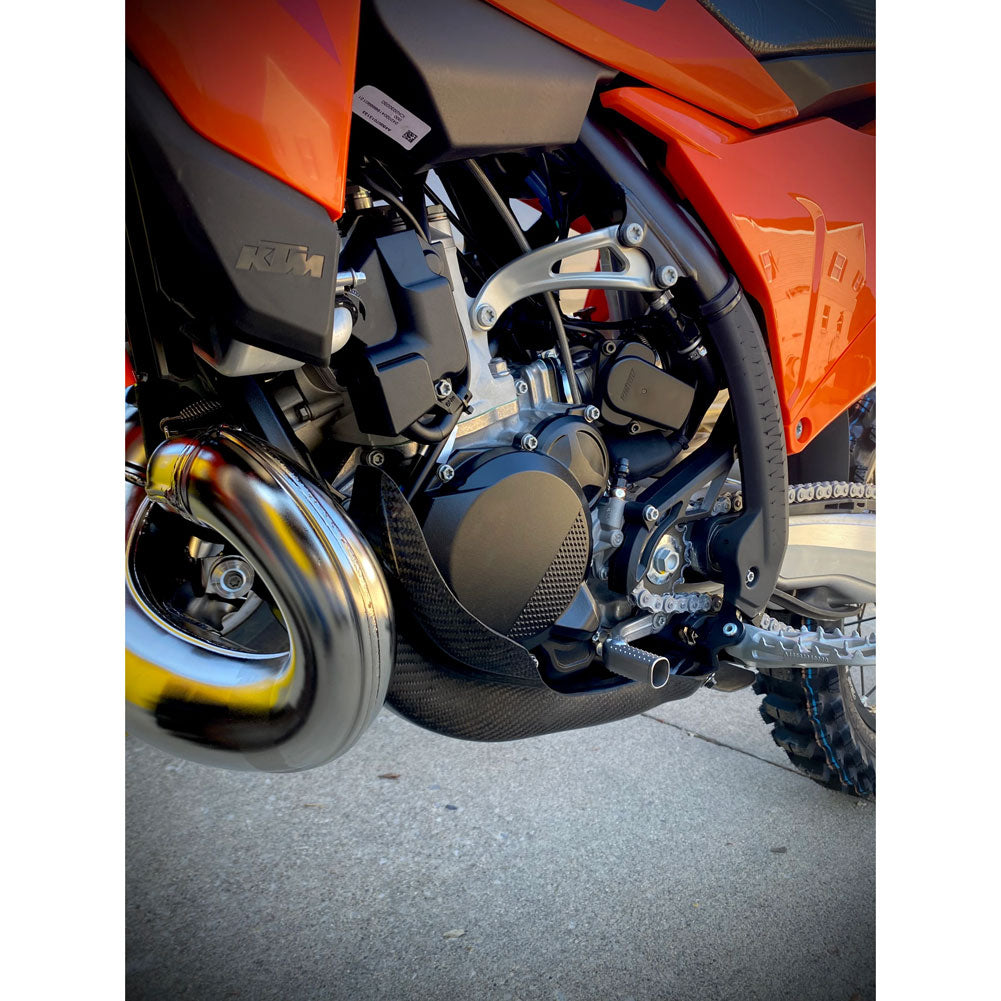 P3 Carbon Skid Plate with Linkage Guard KTM 250 SX (Fuel Injected) 2025–2027