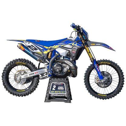 P3 Carbon Grip Tape Sherco 125 SC 2014-2026