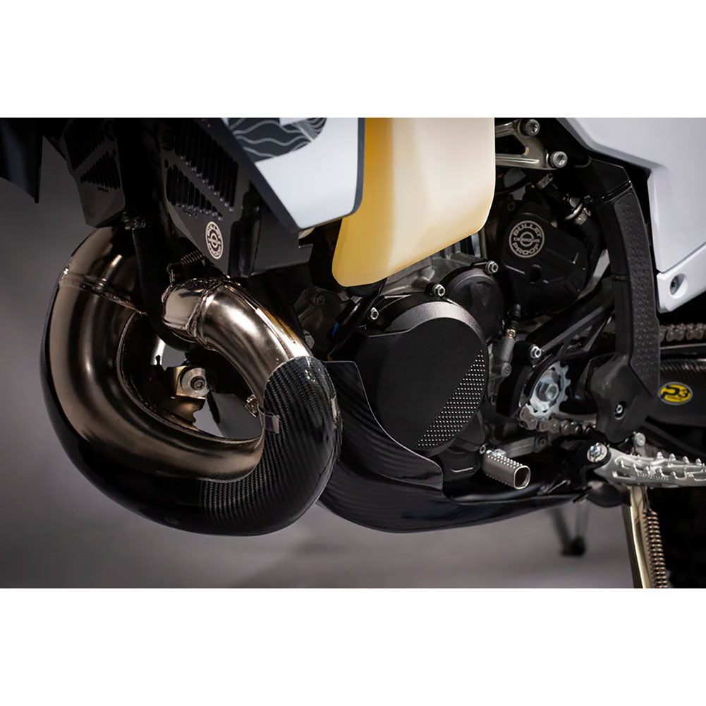 P3 Carbon MAXCoverage Rhino Pipe Guard GASGAS MC 300 2024-2026