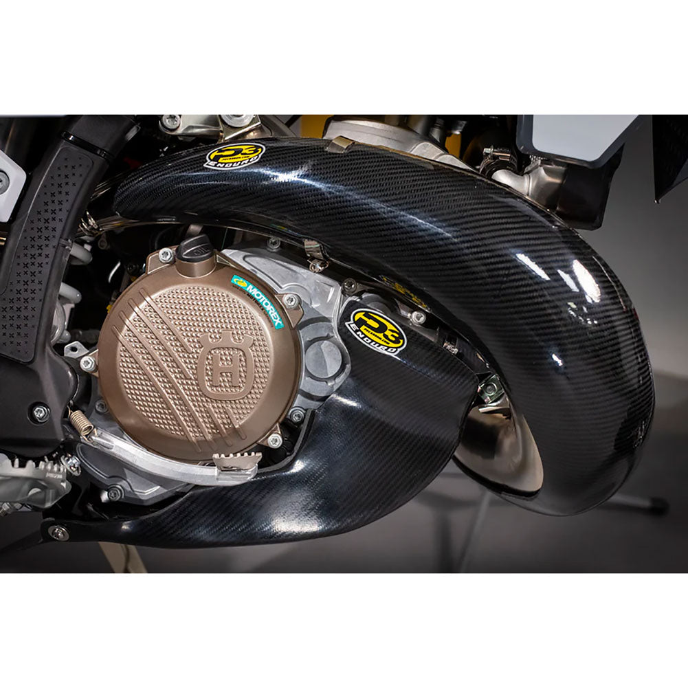 P3 Carbon MAXCoverage Rhino Pipe Guard GASGAS MC 300 2024-2026