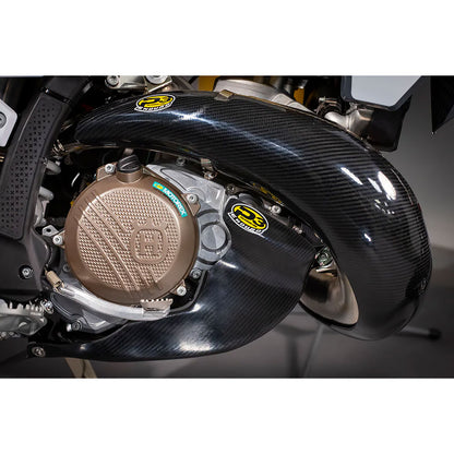 P3 Carbon MAXCoverage Rhino Pipe Guard GASGAS MC 300 2024-2026