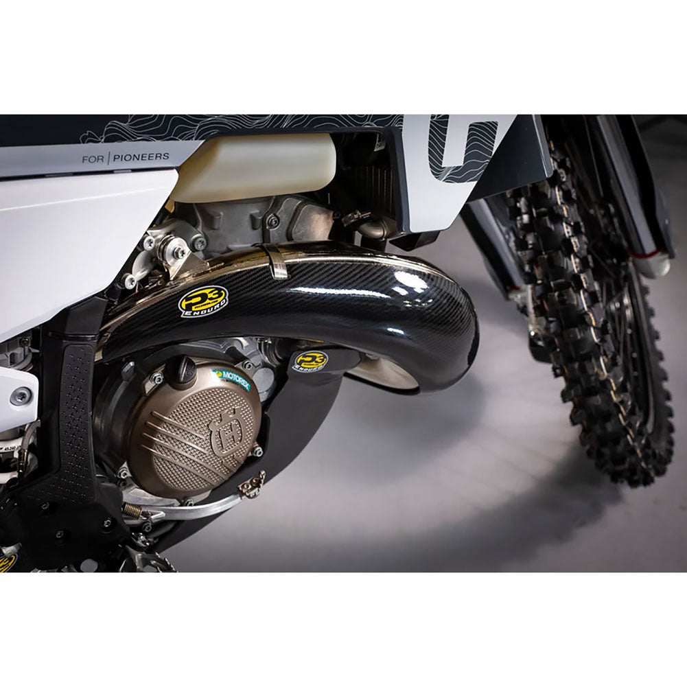 P3 Carbon MAXCoverage Rhino Pipe Guard GASGAS MC 300 2024-2026