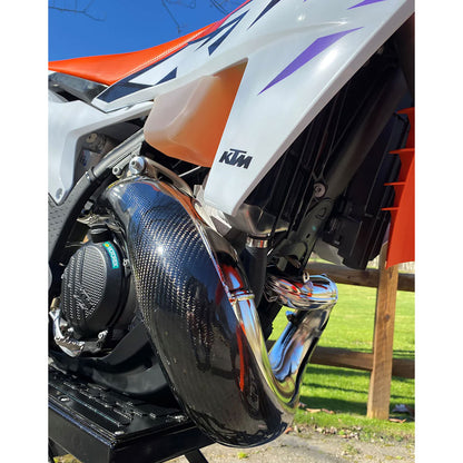 P3 Carbon MAXCoverage Rhino Pipe Guard GASGAS MC 300 2024-2026