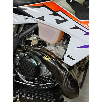 P3 Carbon MAXCoverage Rhino Pipe Guard GASGAS MC 300 2024-2026