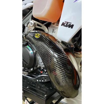 P3 Carbon MAXCoverage Rhino Pipe Guard GASGAS MC 300 2024-2026