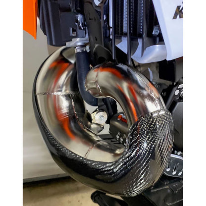 P3 Carbon MAXCoverage Rhino Pipe Guard GASGAS MC 300 2024-2026