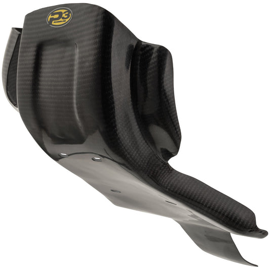 P3 Carbon Skid Plate with Linkage Guard Yamaha YZ250 2006–2026