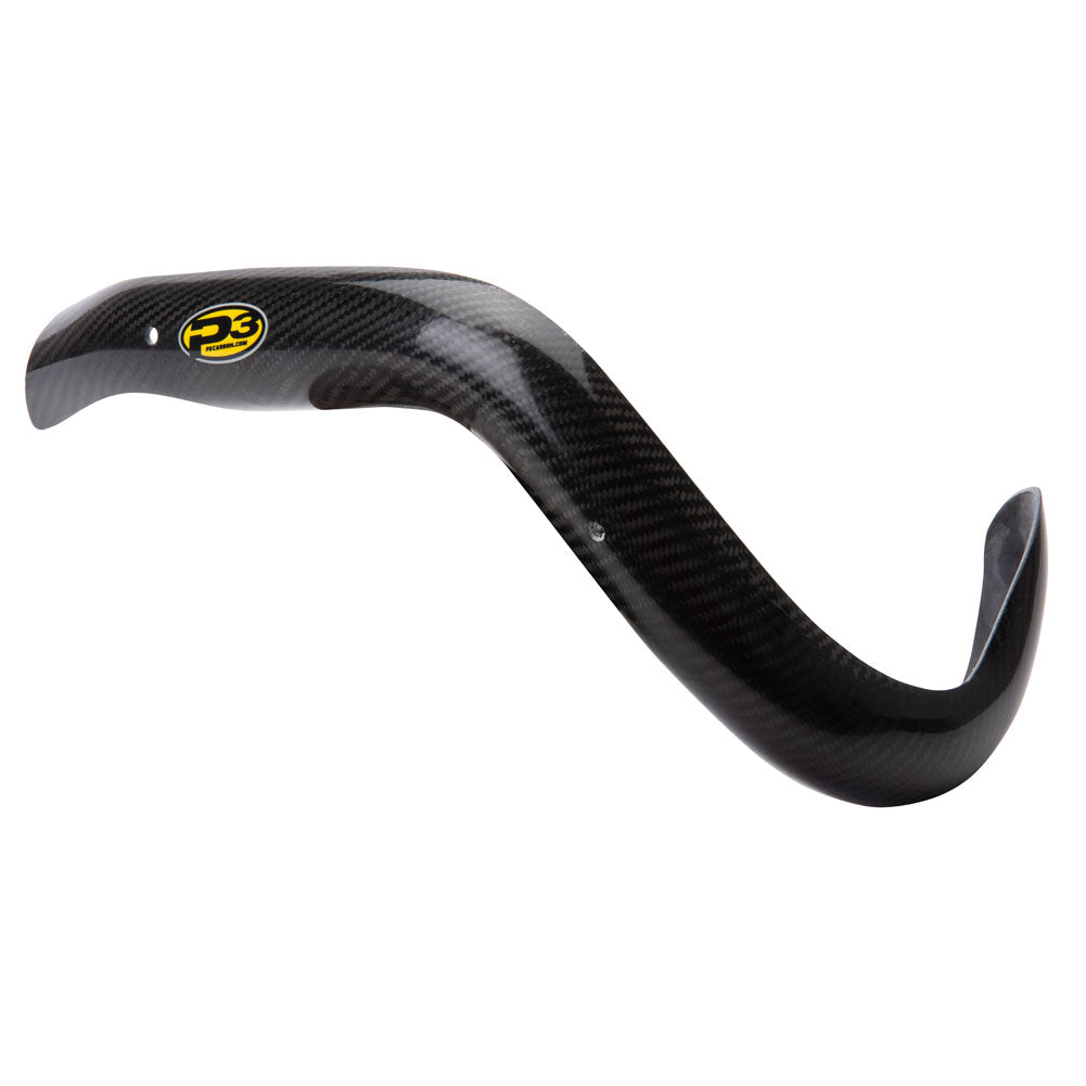 P3 Carbon MAXCoverage Head Pipe Heat Shield Husqvarna FE 350 2020–2023