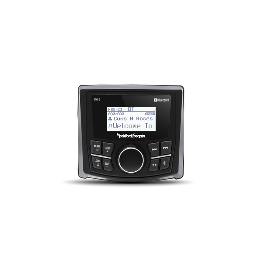 Rockford Fosgate Punch Marine Grade Media Receiver with 2.3" Dot Matrix Display